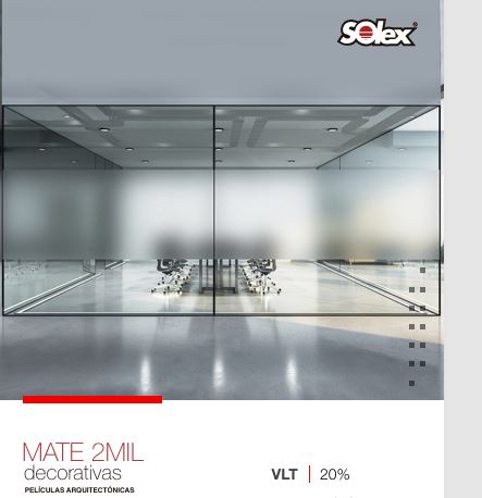 Película Mate Decorativa SOLEX