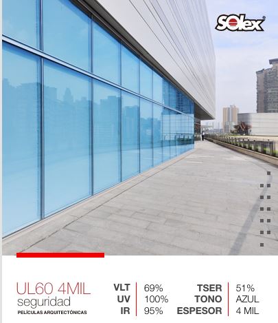 Película Alto Desempeño Seguridad BLINDEX